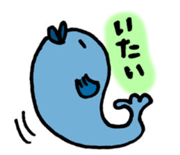 The pain gets me here. sticker #5296982