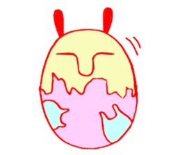 Rabbit alien Usami sticker #5297021