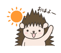 Hedgehog Kurimaru sticker #5297364