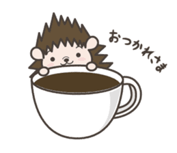 Hedgehog Kurimaru sticker #5297366