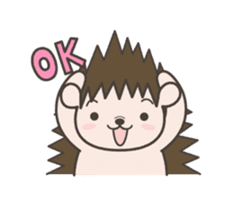 Hedgehog Kurimaru sticker #5297372