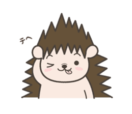 Hedgehog Kurimaru sticker #5297379
