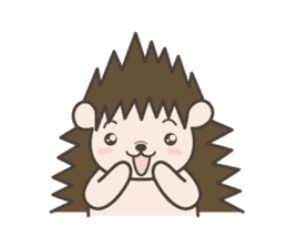 Hedgehog Kurimaru sticker #5297381