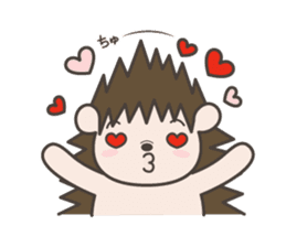Hedgehog Kurimaru sticker #5297382