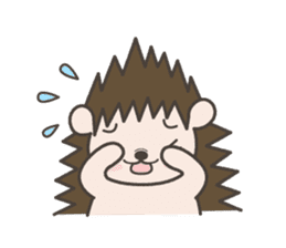 Hedgehog Kurimaru sticker #5297384