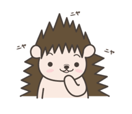Hedgehog Kurimaru sticker #5297387