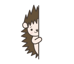 Hedgehog Kurimaru sticker #5297391