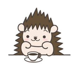Hedgehog Kurimaru sticker #5297393