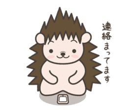 Hedgehog Kurimaru sticker #5297394