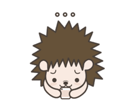 Hedgehog Kurimaru sticker #5297395