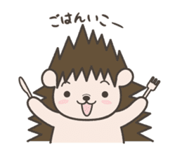 Hedgehog Kurimaru sticker #5297396
