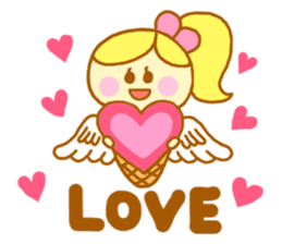 A kawaii Ice-Angel sticker #5297845