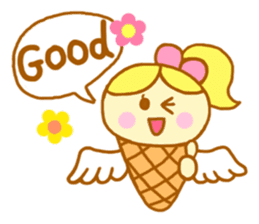 A kawaii Ice-Angel sticker #5297848