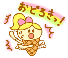 A kawaii Ice-Angel sticker #5297849