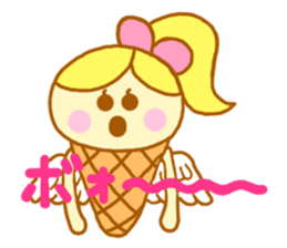 A kawaii Ice-Angel sticker #5297851