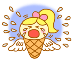 A kawaii Ice-Angel sticker #5297854