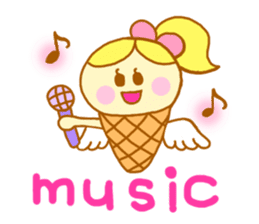 A kawaii Ice-Angel sticker #5297856