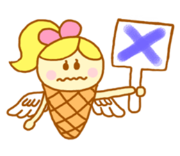 A kawaii Ice-Angel sticker #5297858