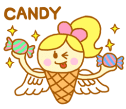 A kawaii Ice-Angel sticker #5297863