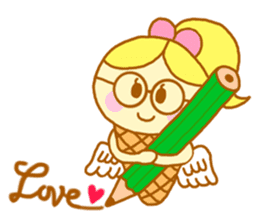 A kawaii Ice-Angel sticker #5297864