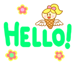 A kawaii Ice-Angel sticker #5297866