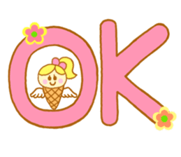 A kawaii Ice-Angel sticker #5297870