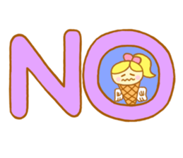 A kawaii Ice-Angel sticker #5297871