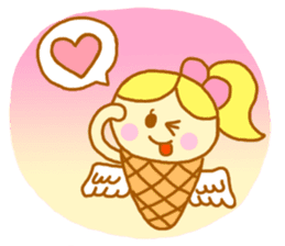 A kawaii Ice-Angel sticker #5297875