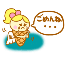 A kawaii Ice-Angel sticker #5297876
