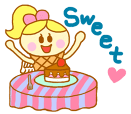 A kawaii Ice-Angel sticker #5297879