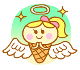A kawaii Ice-Angel sticker #5297880