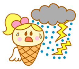 A kawaii Ice-Angel sticker #5297881