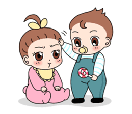 Baby Couple sticker #5298449