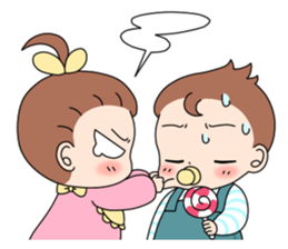 Baby Couple sticker #5298470