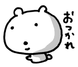 OTSUKARESAMA-Bear sticker #5298887