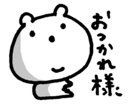 OTSUKARESAMA-Bear sticker #5298893