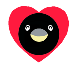 Penguin of the stuffed toy sticker #5299207