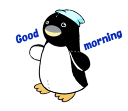 Penguin of the stuffed toy sticker #5299208