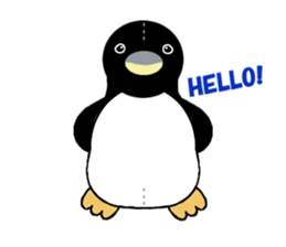 Penguin of the stuffed toy sticker #5299210