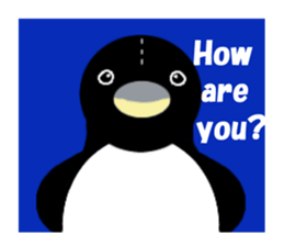 Penguin of the stuffed toy sticker #5299212