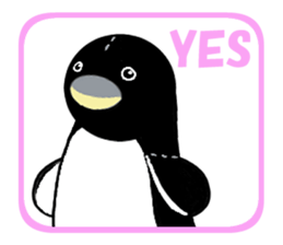 Penguin of the stuffed toy sticker #5299216