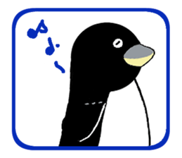 Penguin of the stuffed toy sticker #5299219