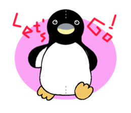 Penguin of the stuffed toy sticker #5299220