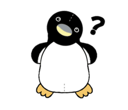 Penguin of the stuffed toy sticker #5299224