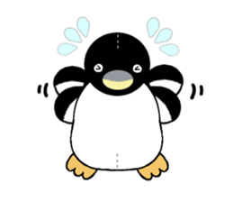 Penguin of the stuffed toy sticker #5299225