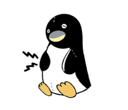 Penguin of the stuffed toy sticker #5299232