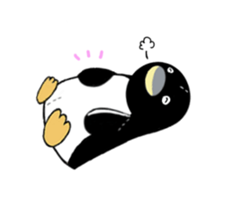 Penguin of the stuffed toy sticker #5299235