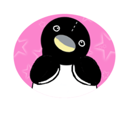 Penguin of the stuffed toy sticker #5299240