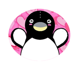Penguin of the stuffed toy sticker #5299241