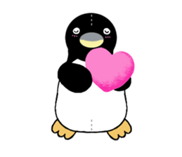 Penguin of the stuffed toy sticker #5299243